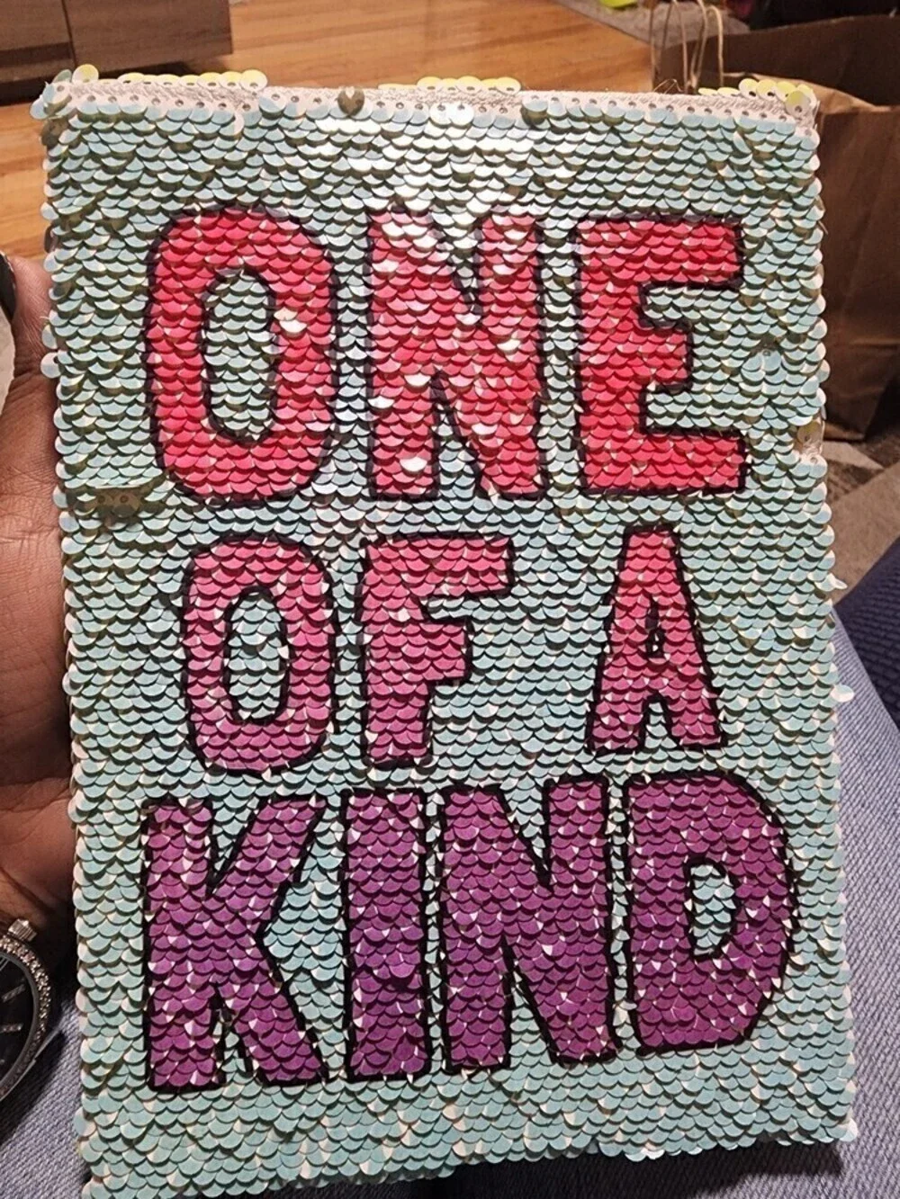 𝅺STYLE.LAB Magic Sequin Narwhal/One of a Kind Reveal Journal